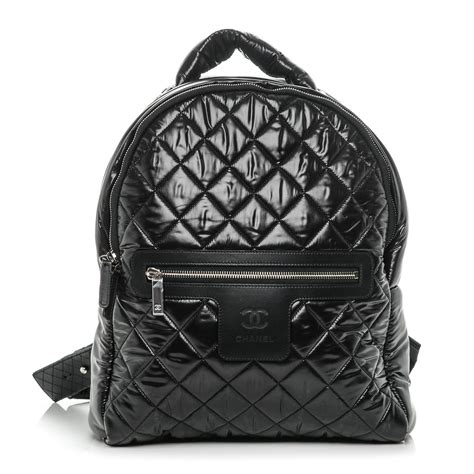 chanel coco cocoon quilted backpack|authentic Chanel backpack.